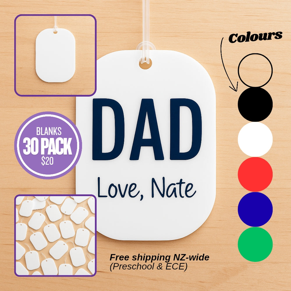 DIY Keyring Craft Blanks – Father’s Day Special