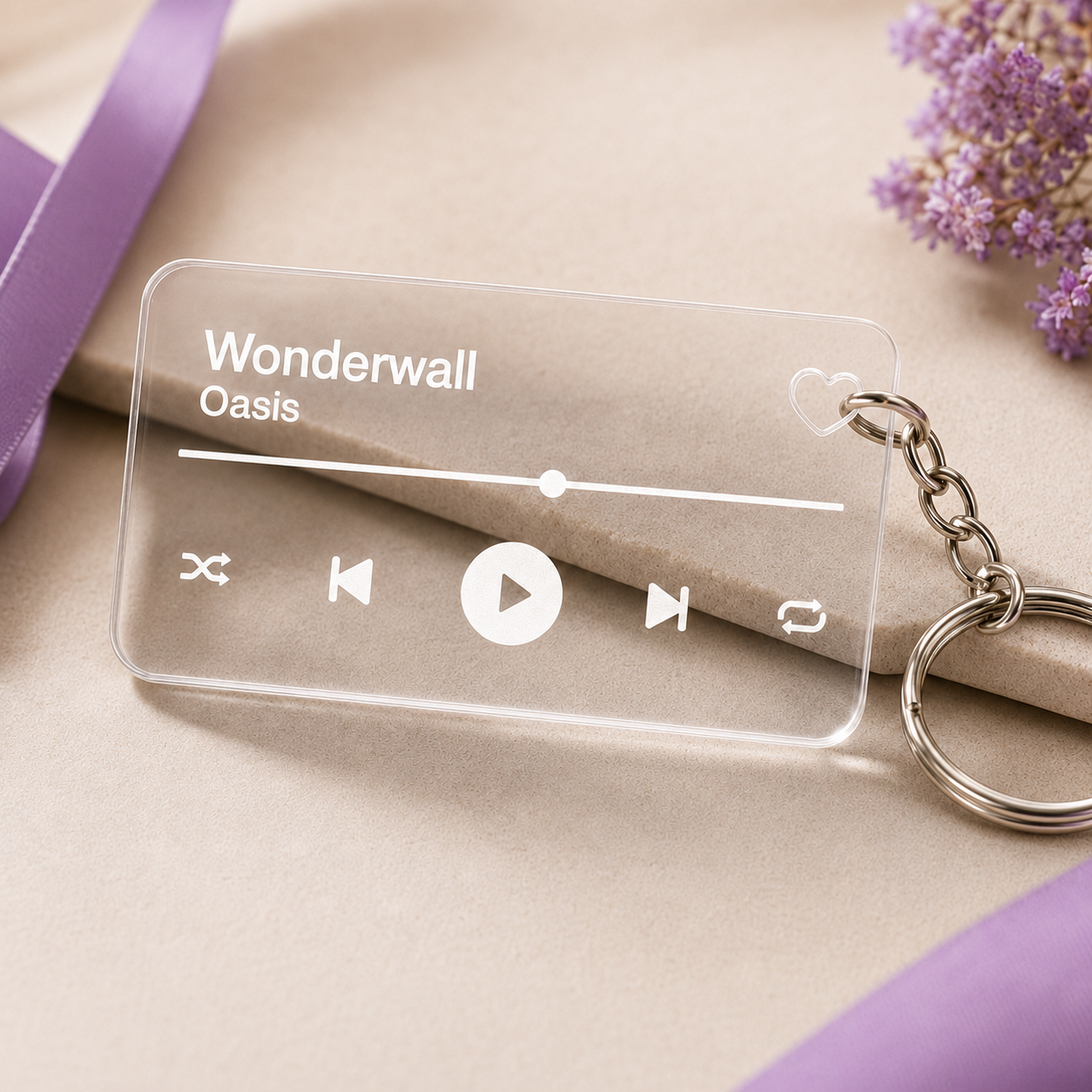 Song Keyring (Personalised)