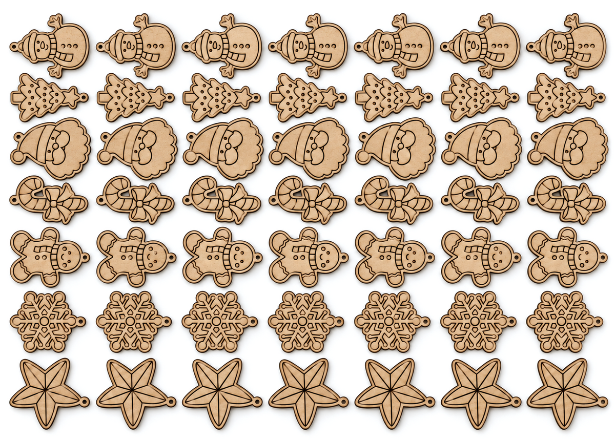 Preschool & ECE - Christmas Decorations Bulk Pack