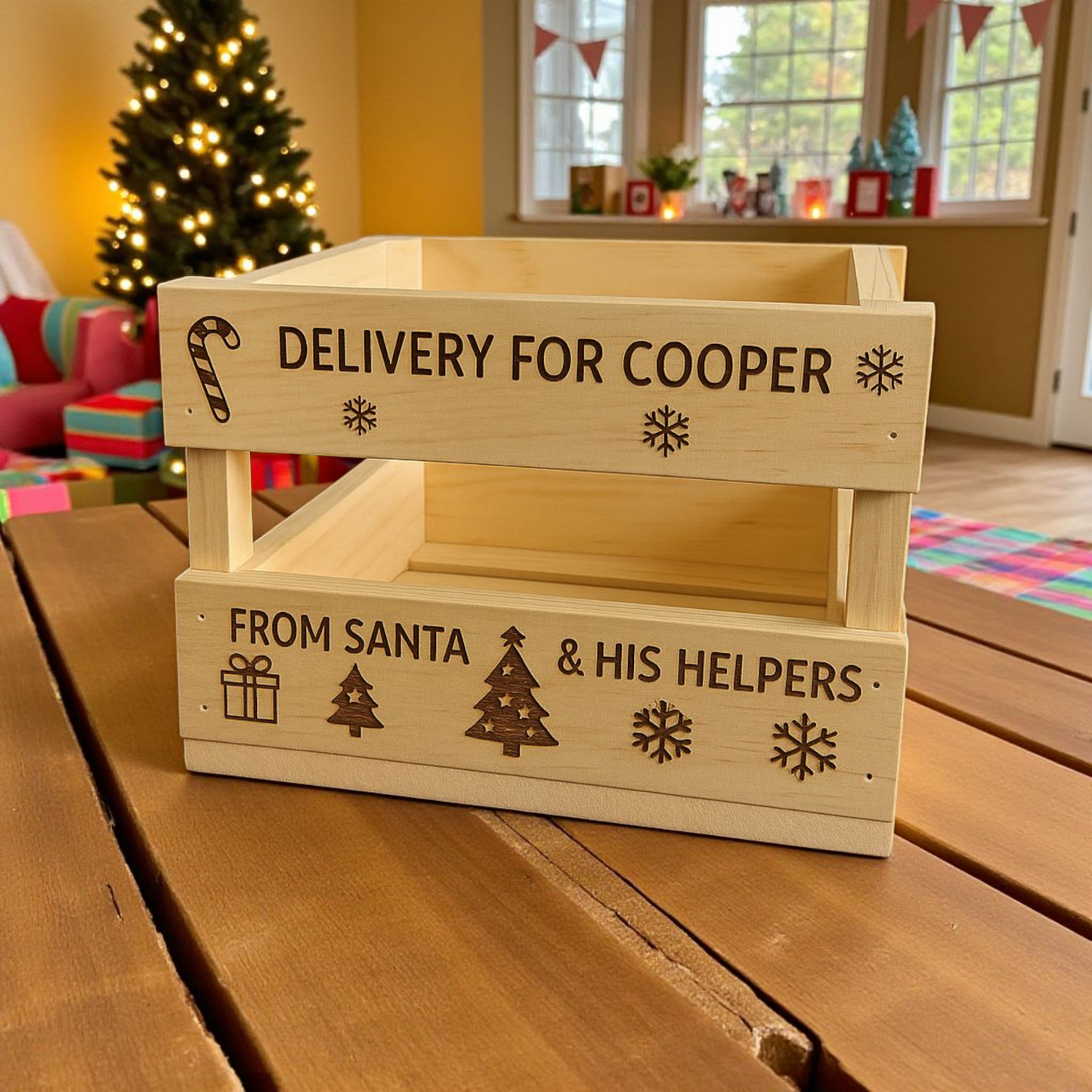 Santa’s Delivery Crate