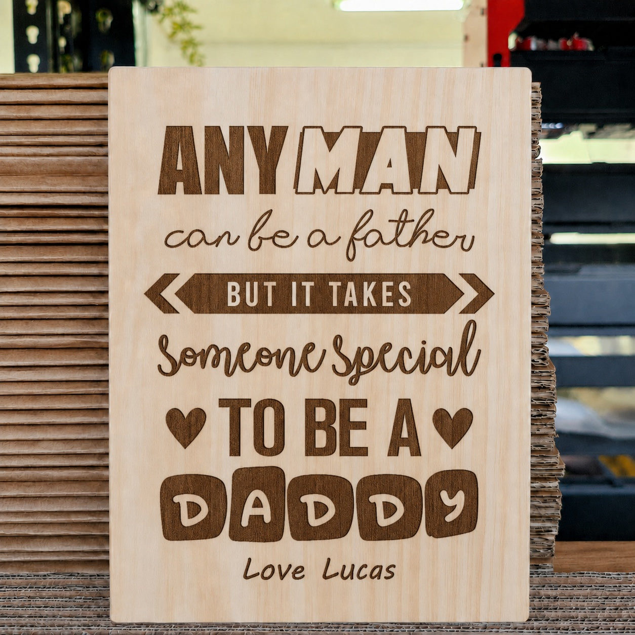 Special Daddy Plaque