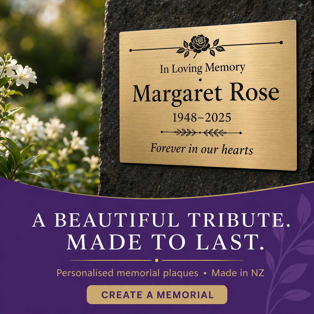 Memorial Plaques NZ – A Lasting Way to Honour and Remember Loved Ones