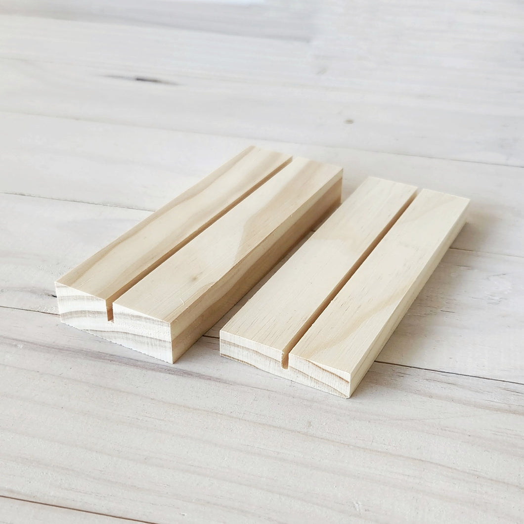 Wooden Slotted Stands (3mm Slot)