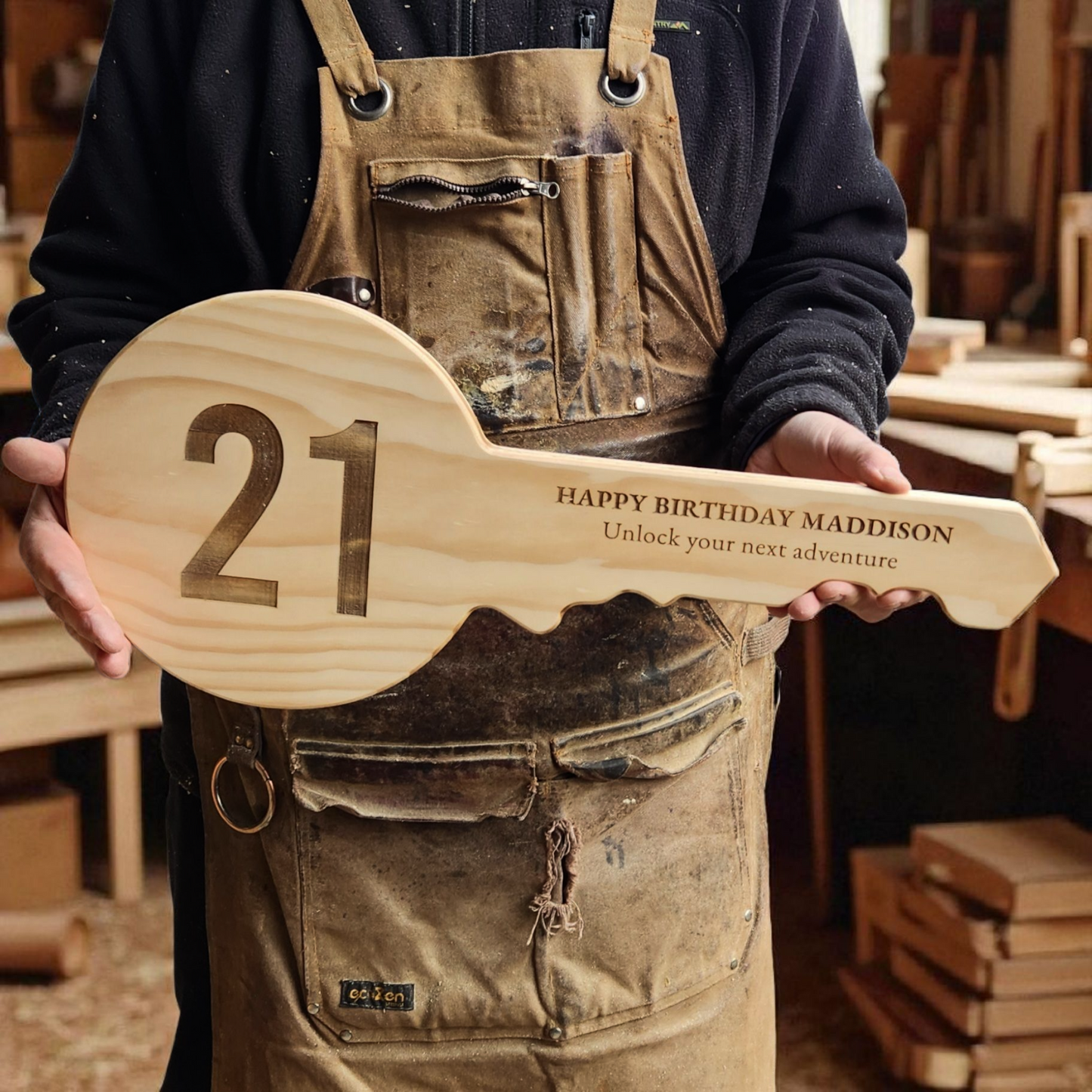 Birthday Plaque (Custom Shape)