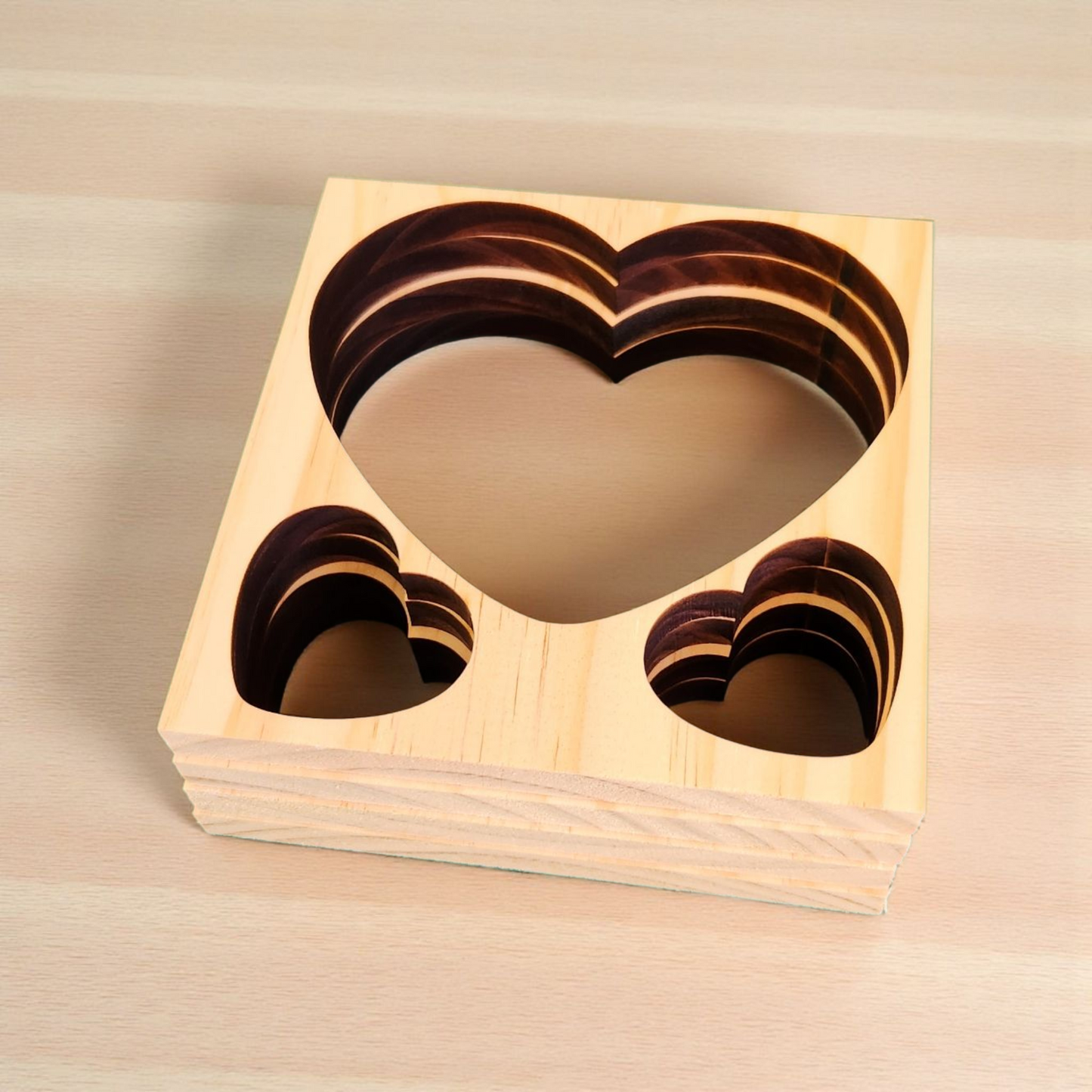 Clearance Untreated Pine Stencils - Random Shapes