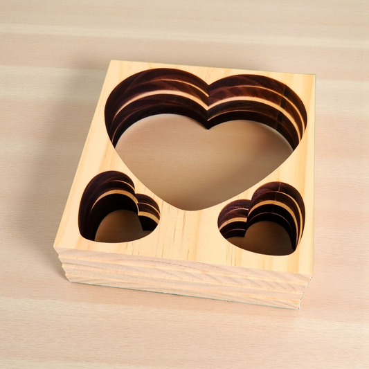 Clearance Untreated Pine Stencils - Random Shapes