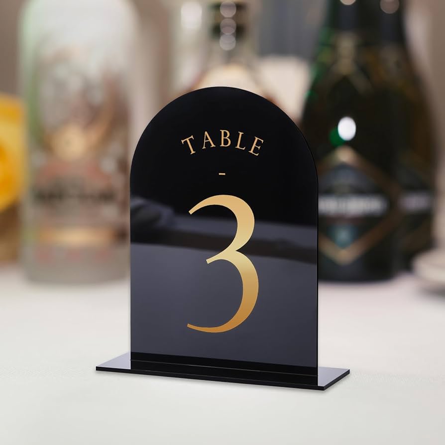 Table Number + Stand (Craft Blank)