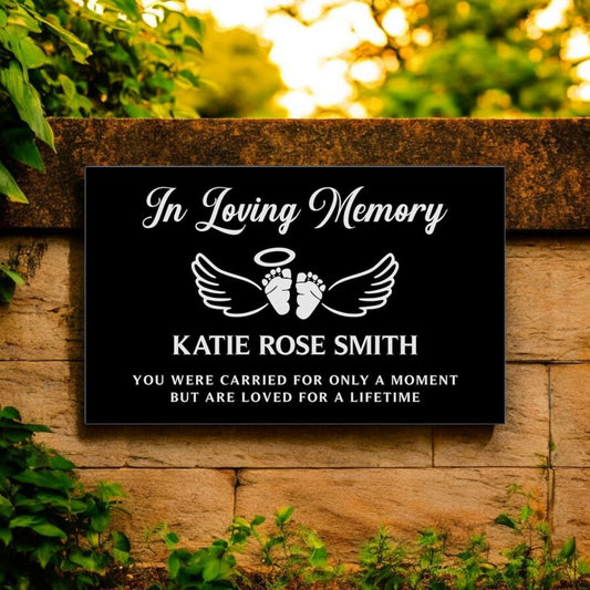 Memorial Plaque Baby (Outdoor)