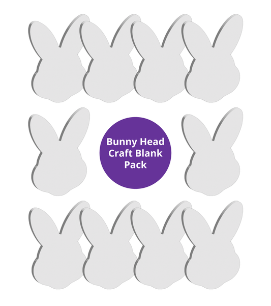 Preschool Craft Pack - Bunny Head