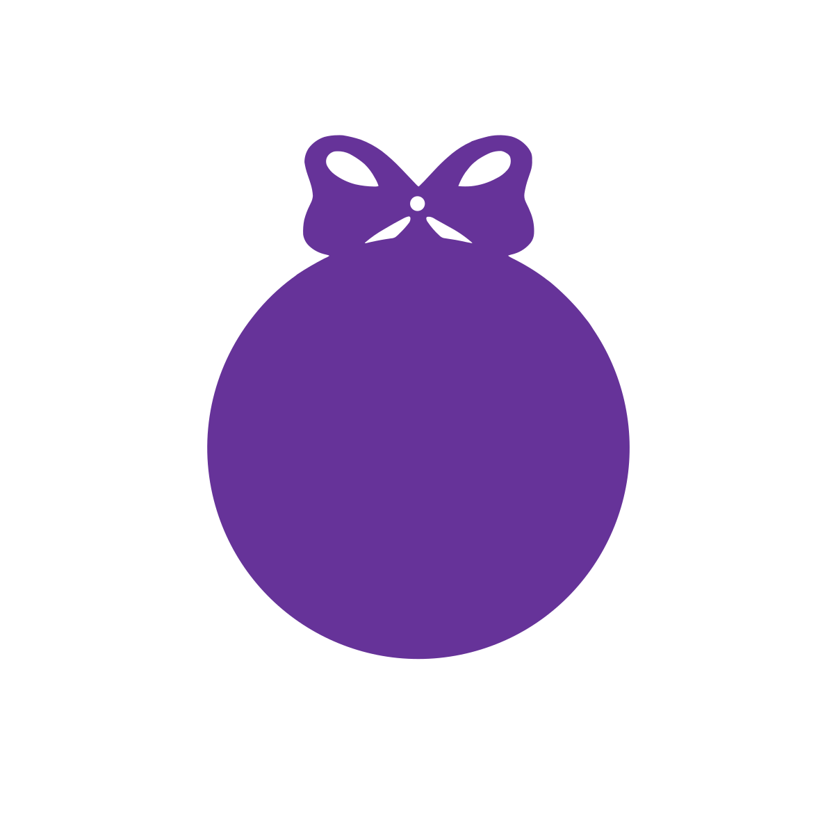 Christmas Bauble #1 (Craft Blank)