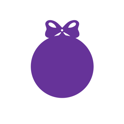 Christmas Bauble #1 (Craft Blank)