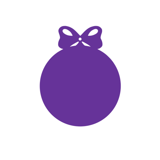 Christmas Bauble #1 (Craft Blank)