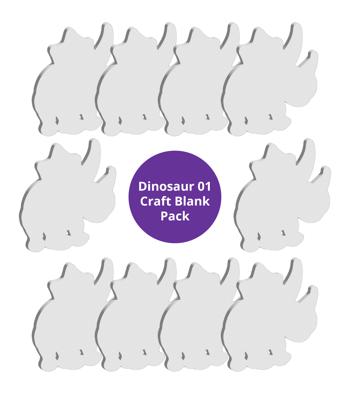 Preschool Craft Pack - Dinosaur 01