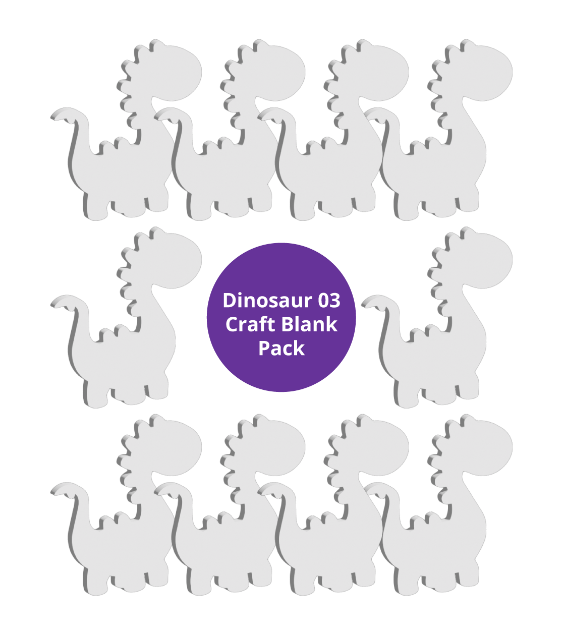 Preschool Craft Pack - Dinosaur 03