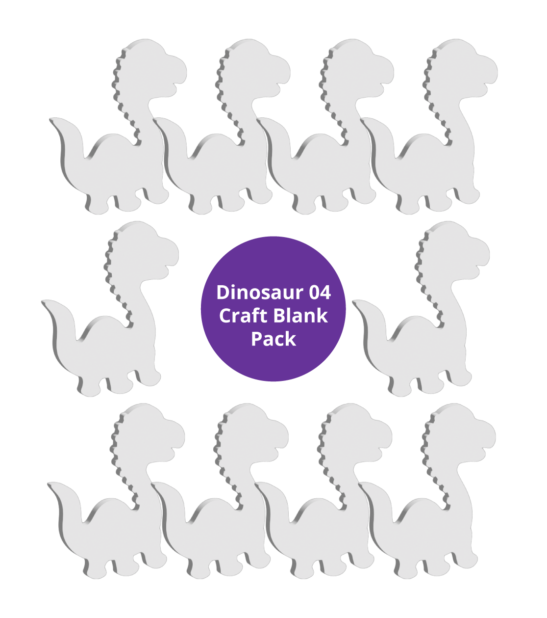 Preschool Craft Pack - Dinosaur 04