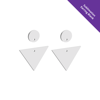 Hanging Earring 0079 - 40mm Drop [White]