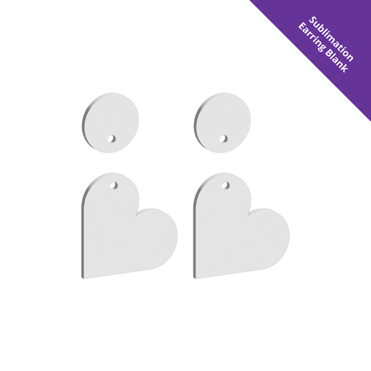 Hanging Earring 0082 - 40mm Drop [White]