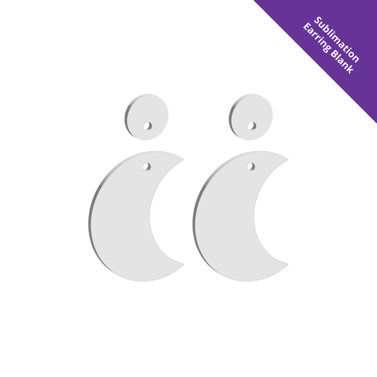 Hanging Earring 0088 - 40mm Drop [White]