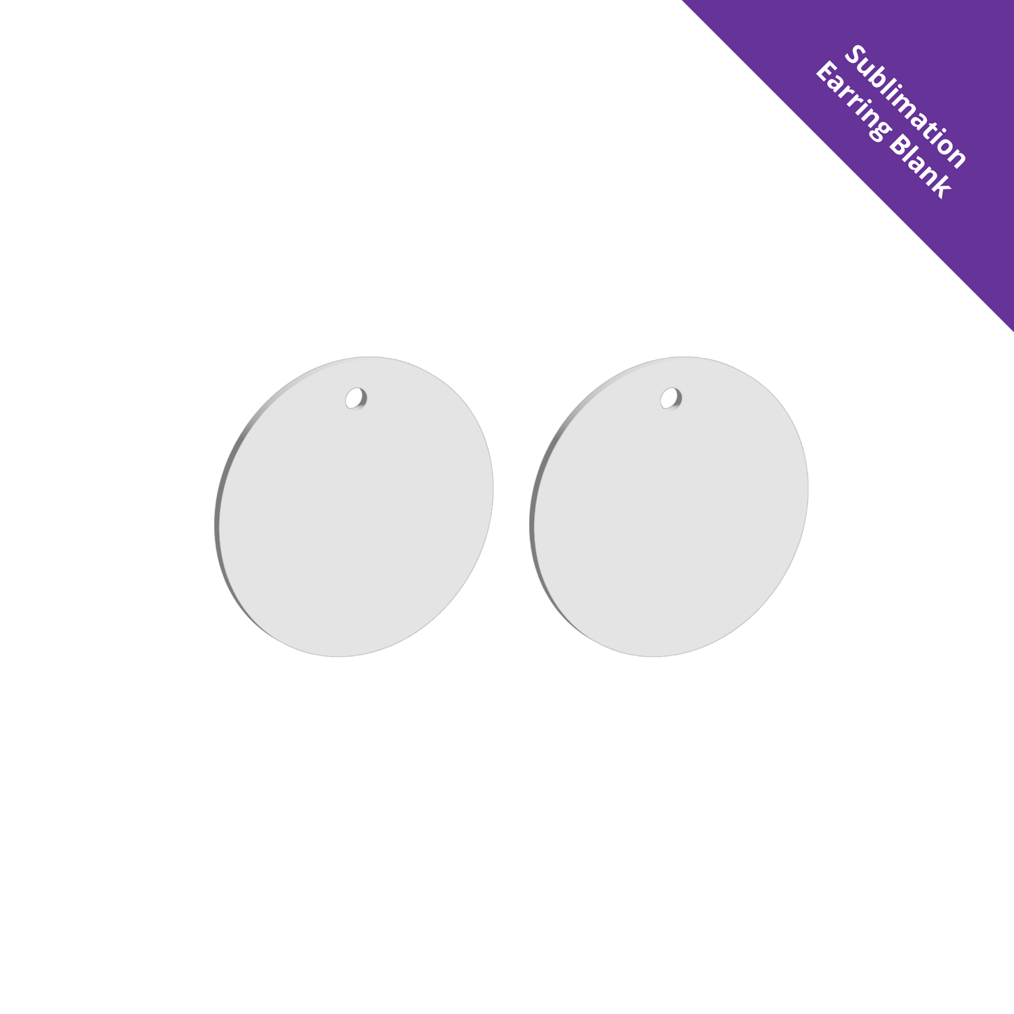 Hanging Earring 0096 - 60mm Drop [White]