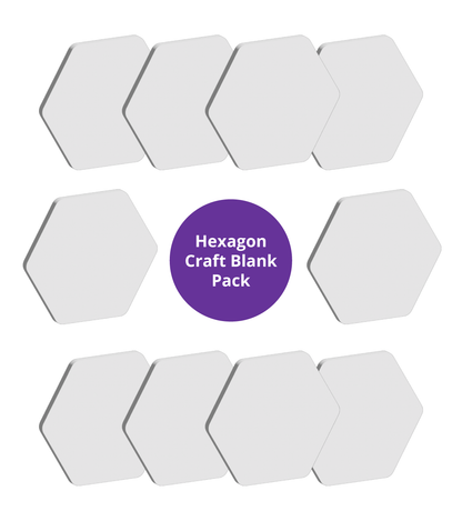 Preschool Craft Pack - Hexagon