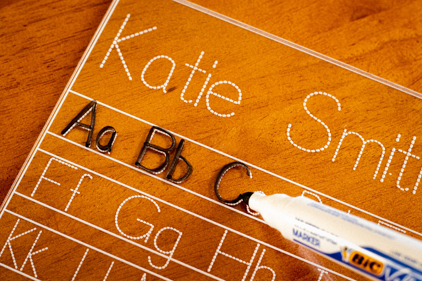 Personalised Kids Tracing Board