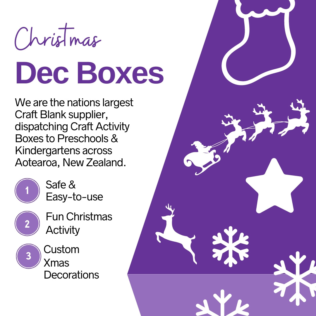 Kindy Pack (Christmas Decoration Blanks)