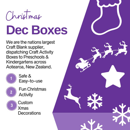 Kindy Pack (Christmas Decoration Blanks)