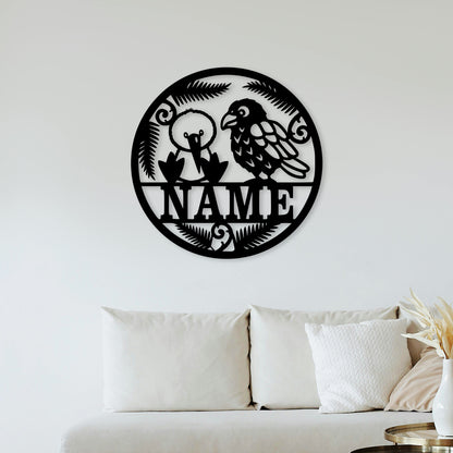 Kiwi and Kea - Wall Art (Personalised)