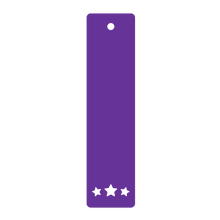 Load image into Gallery viewer, Bookmark + Stars (Craft Blank)
