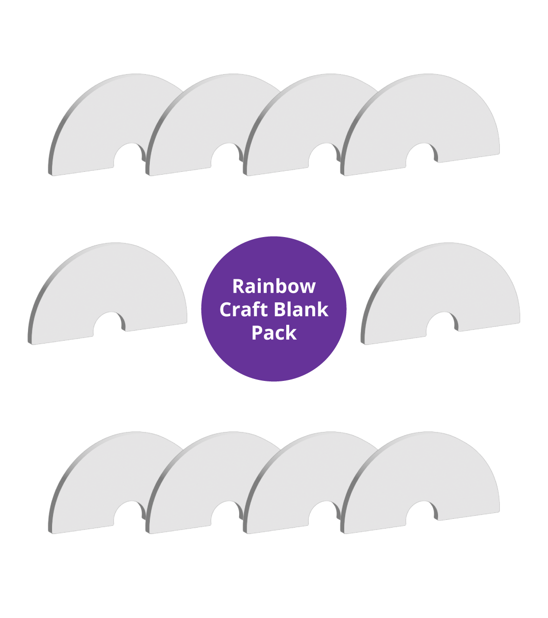 Preschool Craft Pack - Rainbow