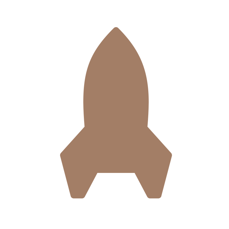 Rocket (Craft Blank)