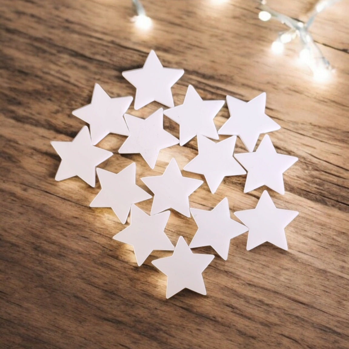 15 Point Rounded Star 15-Pack Rounded Stars (No Holes) – Simply Engraved Gifts