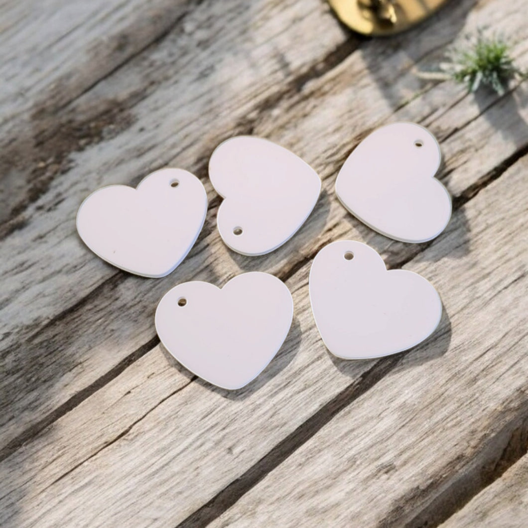 5-Pack Rounded Hearts (+ Hole)