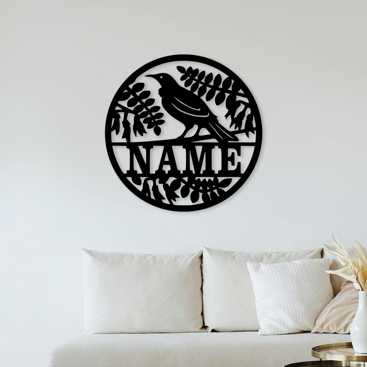 Tui Bird - Wall Art (Personalised)