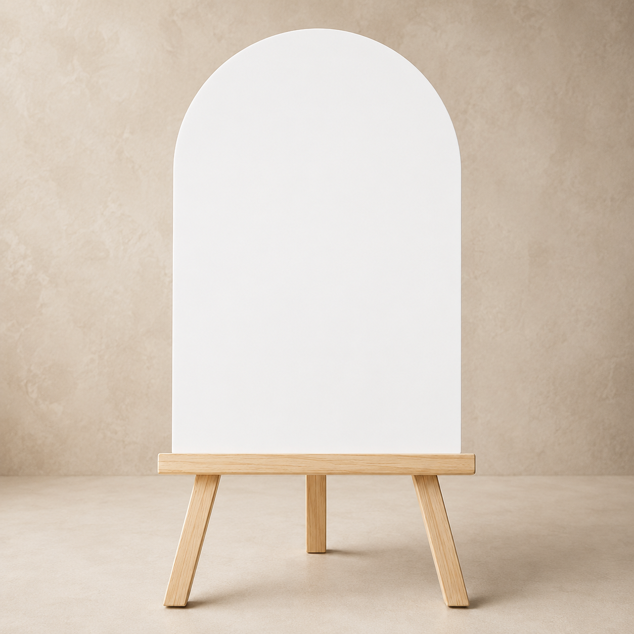Blank Acrylic Wedding Sign – Arch or Rectangle