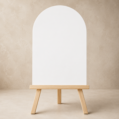 Blank Acrylic Wedding Sign – Arch or Rectangle