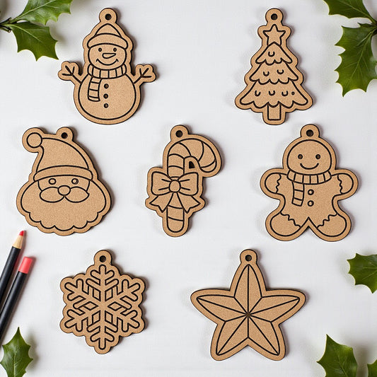 Preschool & ECE - Christmas Decorations Pack 001 (7pcs)