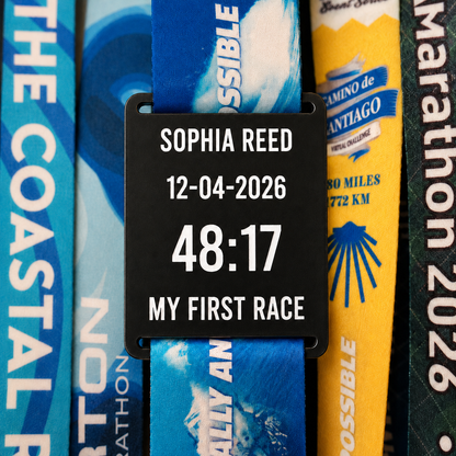 Personalised Medal Ribbon Tag