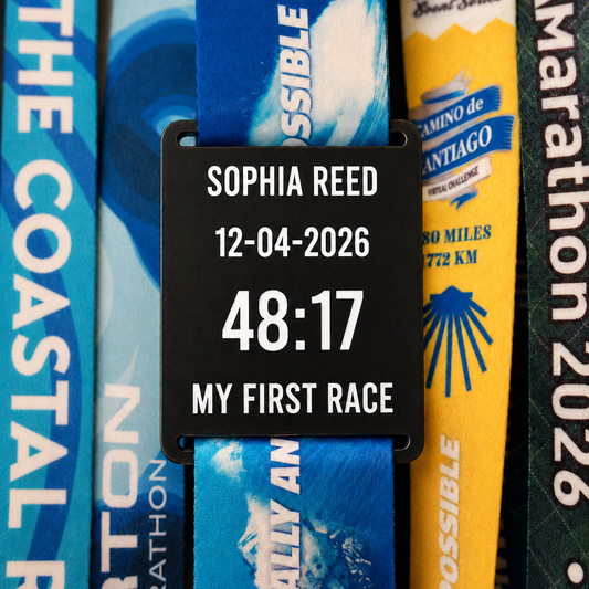 Personalised Medal Ribbon Tag