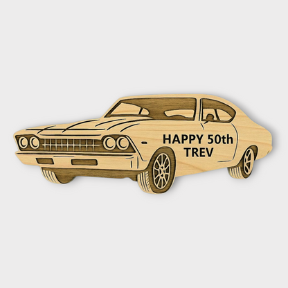 Birthday Plaque (Custom Shape)