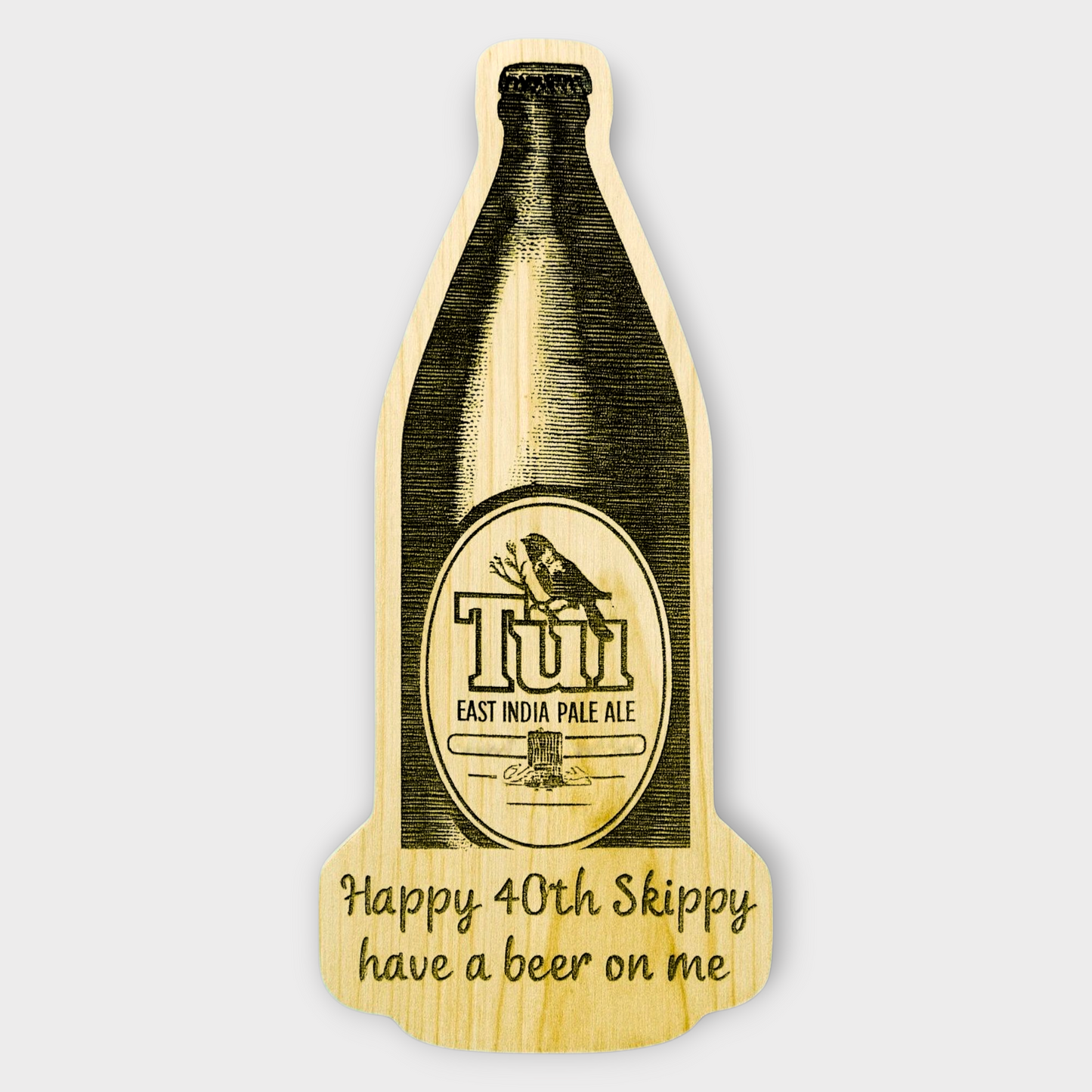 Birthday Plaque (Custom Shape)