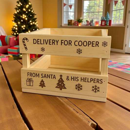 Santa’s Delivery Crate