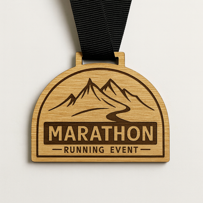 Wooden Sports Medals