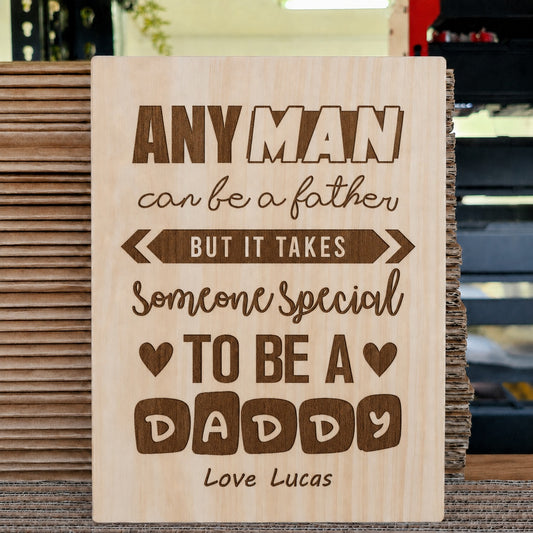 Special Daddy Plaque