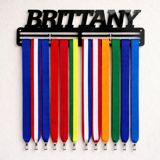 Personalised Name Medal Hanger