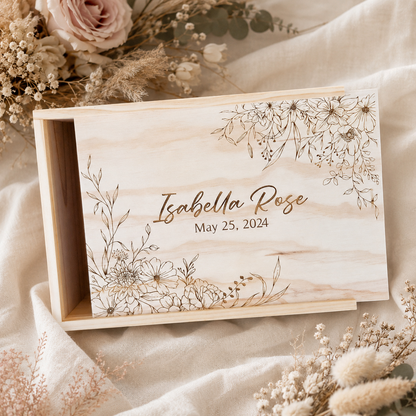 Personalised Keepsake Box – Handcrafted in New Zealand