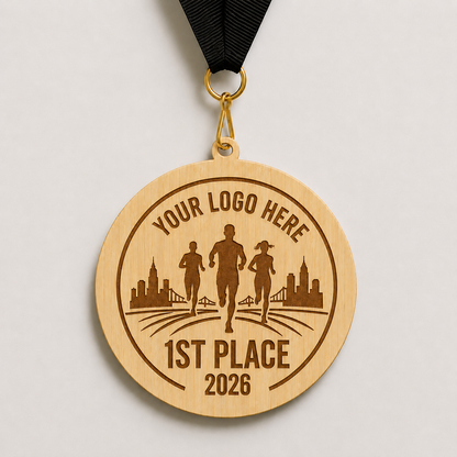 Wooden Sports Medals