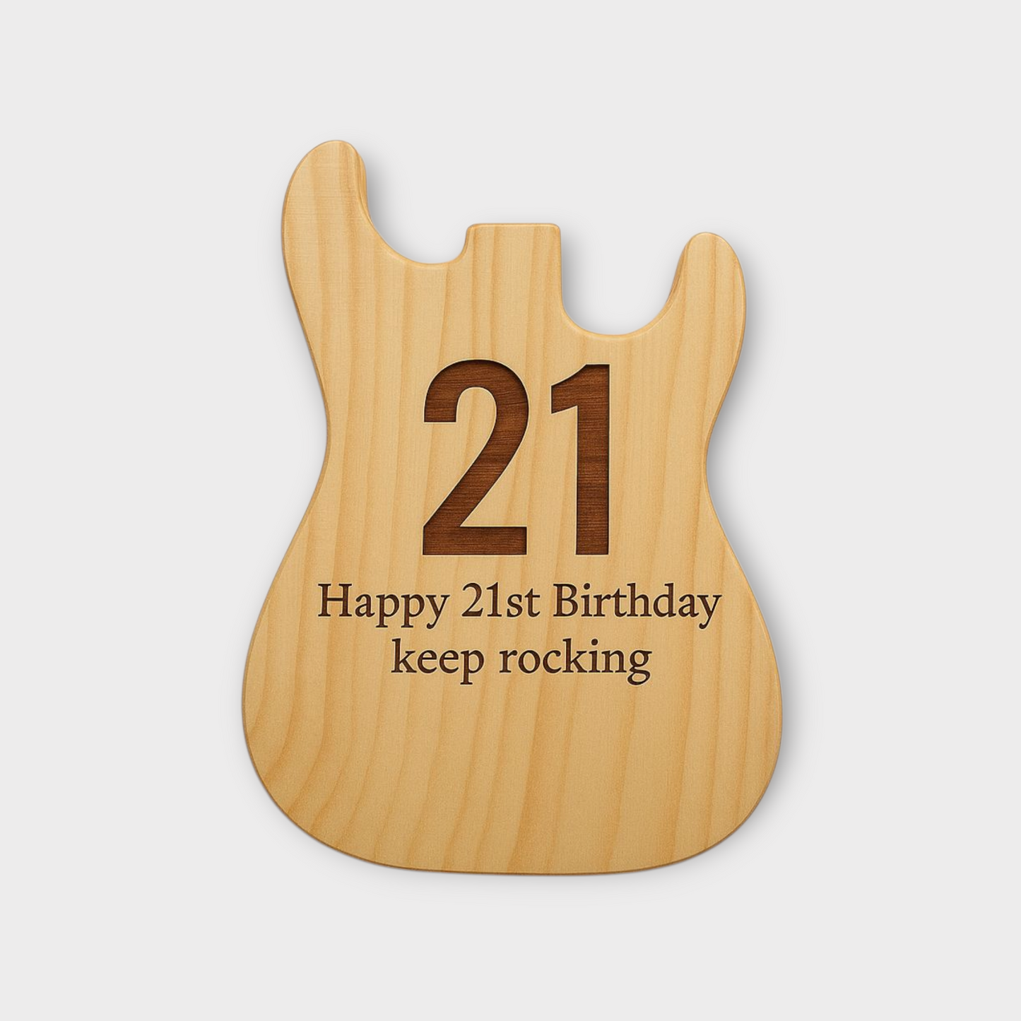 Birthday Plaque (Custom Shape)