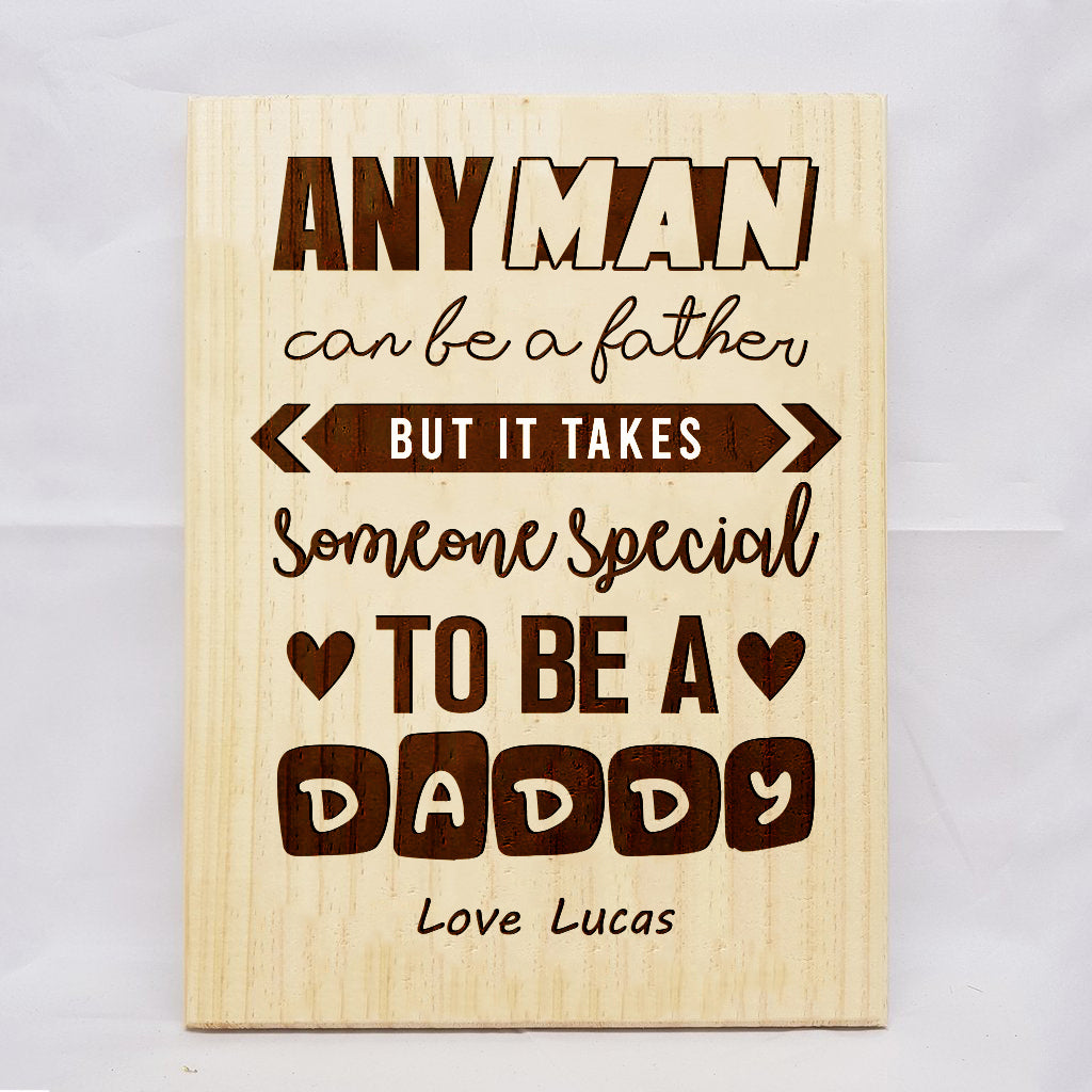 Special Daddy Plaque