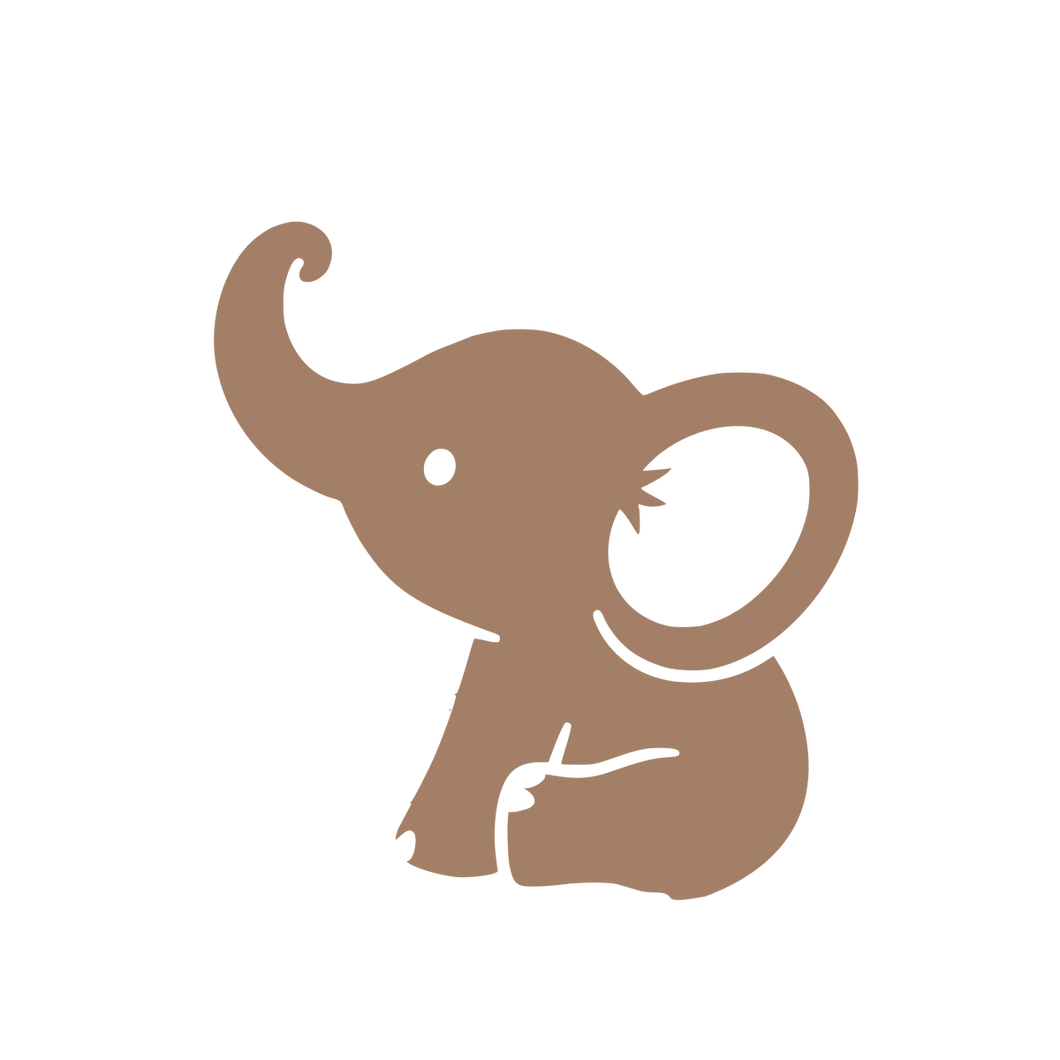 Baby Elephant (Craft Blank)